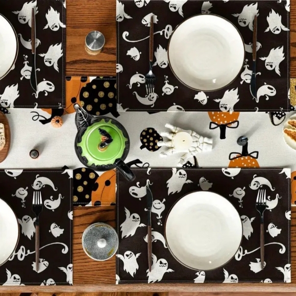 Halloween Boo Ghost Placemats - Picture 2 of 6